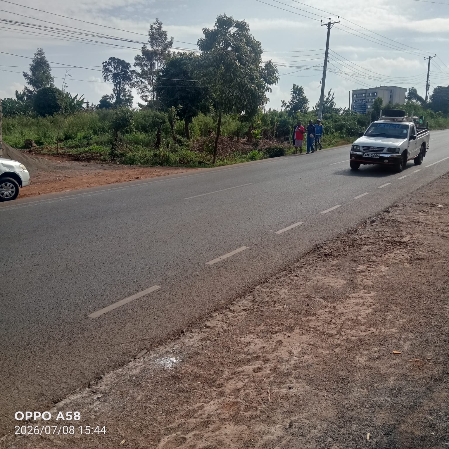 Ruaka–Banana Road commercial plot — view 4